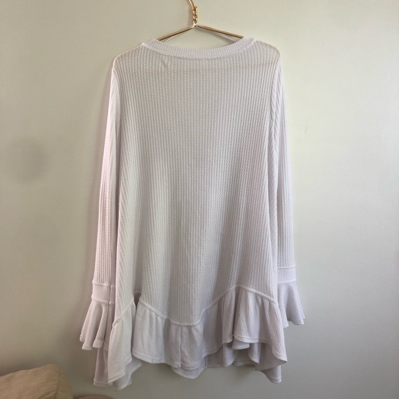 Free People White Olivia Henley Tunic - Picture 3 of 9